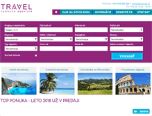 Tablet Screenshot of cktravel.sk